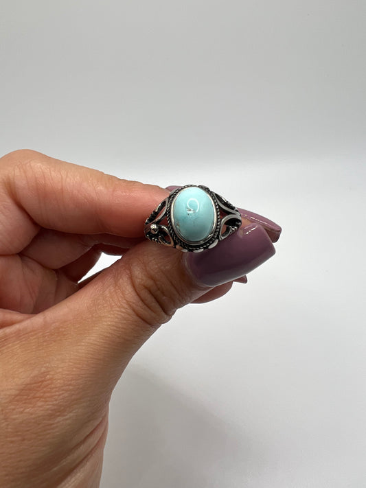 Turquoise adjustable ring